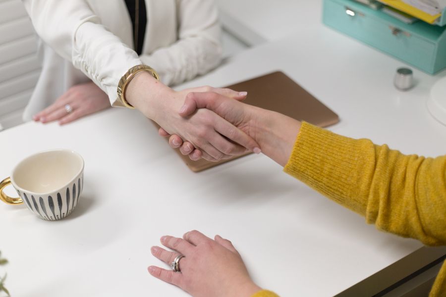 Partnership handshake — Savvy Leaders