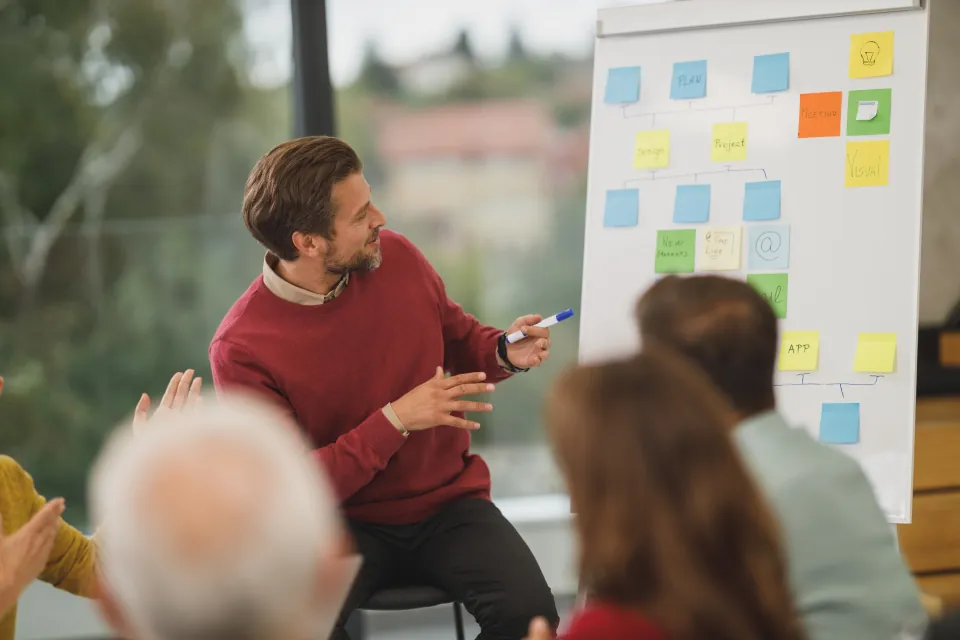 Project planning meeting — Savvy Resources
